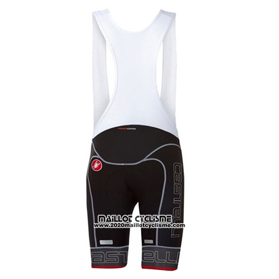 2017 Maillot Ciclismo Castelli Noir Manches Courtes et Cuissard
