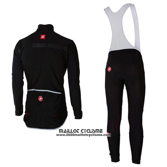 2017 Maillot Ciclismo Castelli Noir Manches Longues et Cuissard