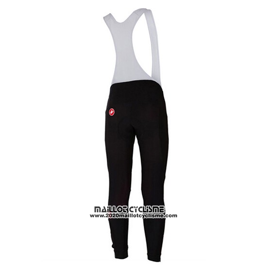 2017 Maillot Ciclismo Castelli Noir Manches Longues et Cuissard