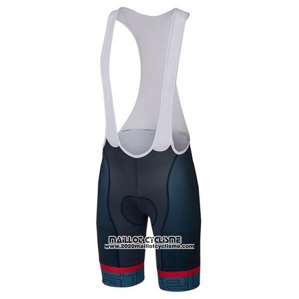2018 Maillot Ciclismo Castelli Vert Militare Manches Courtes et Cuissard