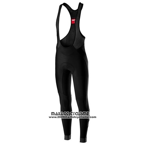 2019 Maillot Ciclismo Castelli Raddoppia 2 Noir Manches Longues et Cuissard