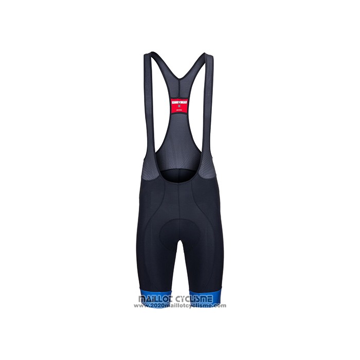 2021 Maillot Cyclisme Castelli Bleu Manches Courtes et Cuissard