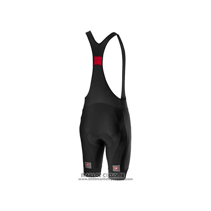 2021 Maillot Cyclisme Castelli Bleu Noir Manches Courtes et Cuissard