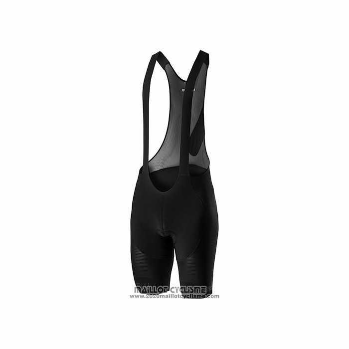 2021 Maillot Cyclisme Castelli Fonce Bleu Manches Courtes et Cuissard