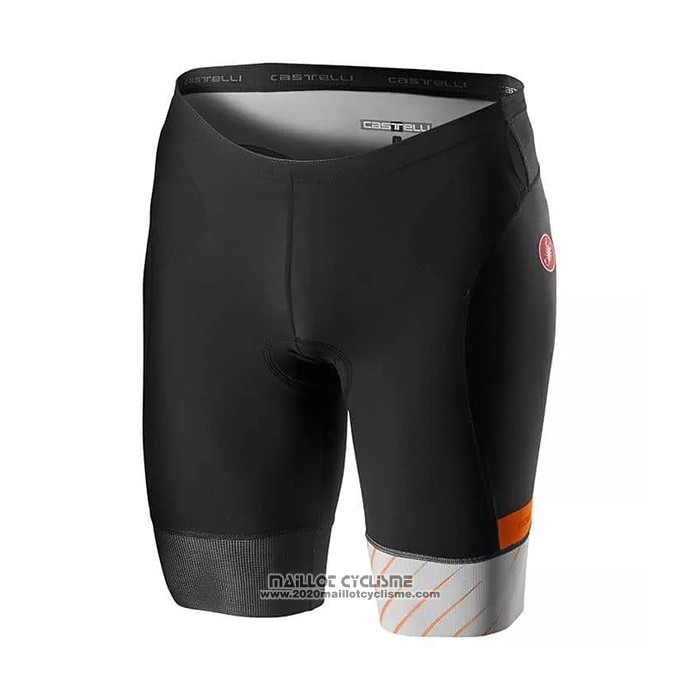 2021 Maillot Cyclisme Castelli Gris Manches Courtes et Cuissard