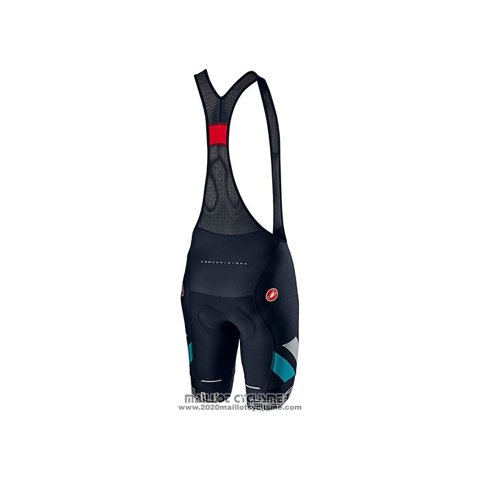 2021 Maillot Cyclisme Castelli Lumiere Bleu Manches Courtes et Cuissard