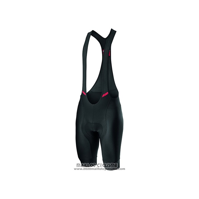 2021 Maillot Cyclisme Castelli Noir Gris Manches Courtes et Cuissard