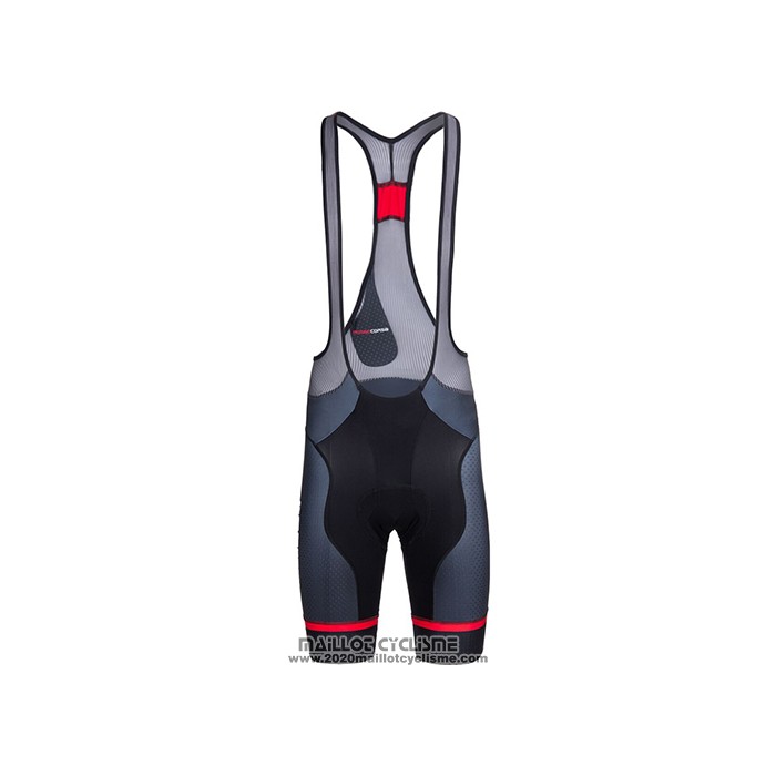 2021 Maillot Cyclisme Castelli Rouge Blanc Manches Courtes et Cuissard