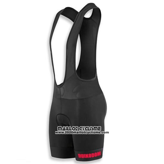 2018 Maillot Ciclismo Cervelo Rouge et Noir Manches Courtes et Cuissard
