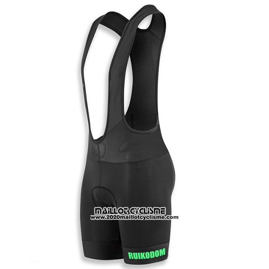 2018 Maillot Ciclismo Cervelo Vert et Noir Manches Courtes et Cuissard