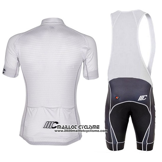 2018 Maillot Ciclismo Cipollini Shading Blanc Manches Courtes et Cuissard
