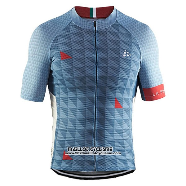 2017 Maillot Ciclismo Craft Monuments Gris Manches Courtes et Cuissard