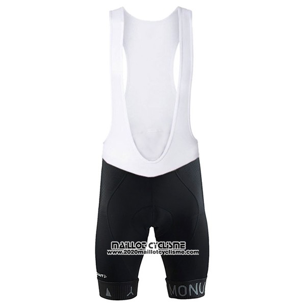 2017 Maillot Ciclismo Craft Monuments Marron et Vert Manches Courtes et Cuissard
