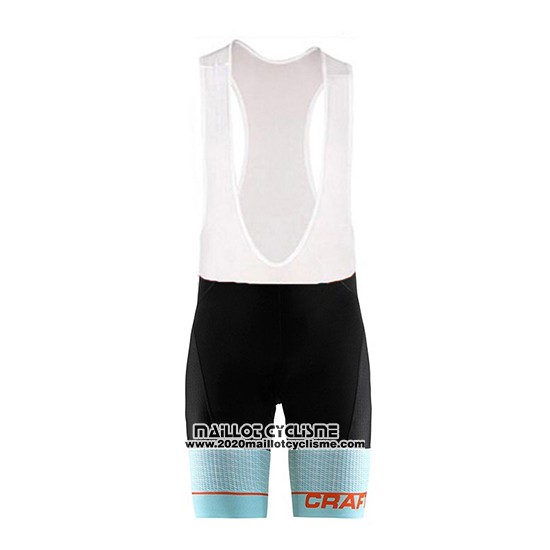 2018 Maillot Ciclismo Craft Route Lumiere Bleu Manches Courtes et Cuissard