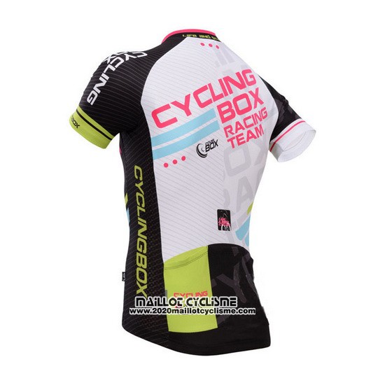 2014 Maillot Ciclismo Fox Cyclingbox Noir Manches Courtes et Cuissard