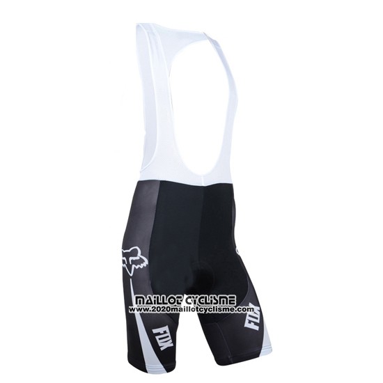 2014 Maillot Ciclismo Fox Orange Manches Courtes et Cuissard