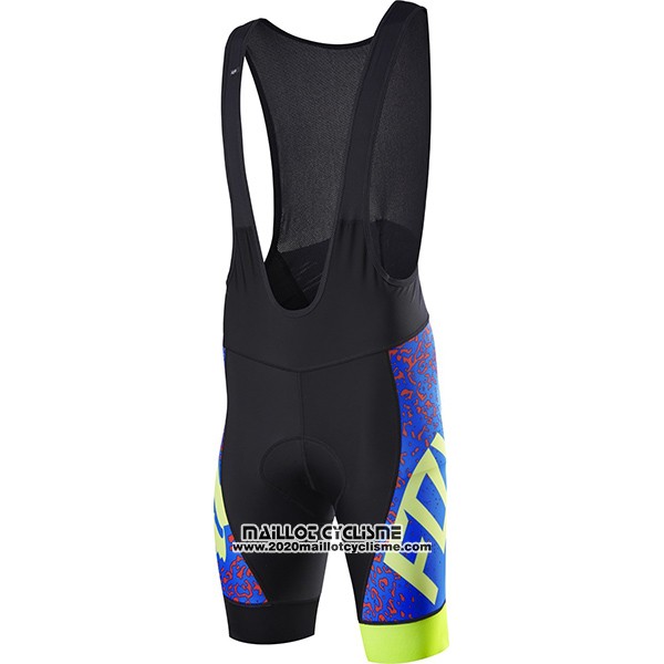 2017 Maillot Ciclismo Fox Ascent Comp Bleu Manches Courtes et Cuissard