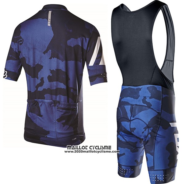 2017 Maillot Ciclismo Fox Ascent Comp Violet Manches Courtes et Cuissard