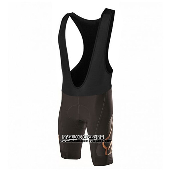 2017 Maillot Ciclismo Fox Noir Manches Courtes et Cuissard