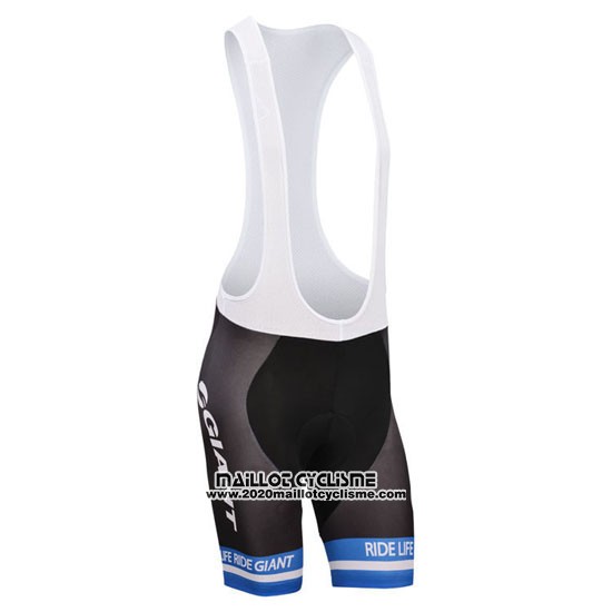 2013 Maillot Ciclismo Giant Blanc et Azur Manches Courtes et Cuissard