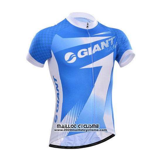 2014 Maillot Ciclismo Giant Azur Manches Courtes et Cuissard