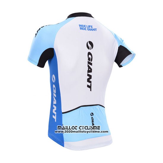 2014 Maillot Ciclismo Giant Blanc Manches Courtes et Cuissard