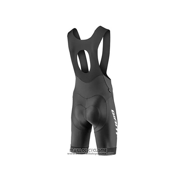2021 Maillot Cyclisme Giant Noir Violet Manches Courtes et Cuissard