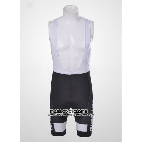 2011 Maillot Ciclismo Giordana Blanc Noir Manches Courtes et Cuissard
