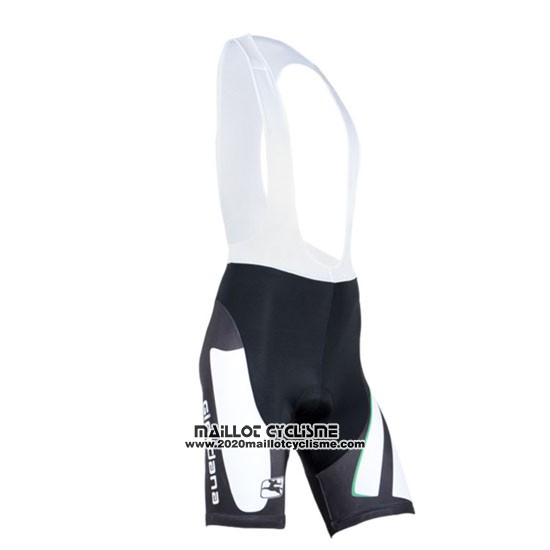2014 Maillot Ciclismo Giordana Noir et Blanc Manches Courtes et Cuissard