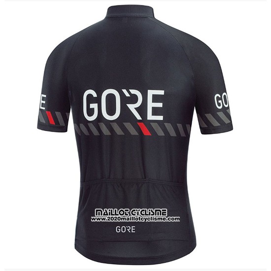 2018 Maillot Ciclismo Gore C3 Noir Manches Courtes et Cuissard