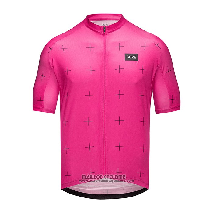 2022 Maillot Cyclisme Gore Fuchsia Manches Courtes et Cuissard