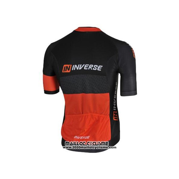 2017 Maillot Ciclismo Inverse Noir Manches Courtes et Cuissard