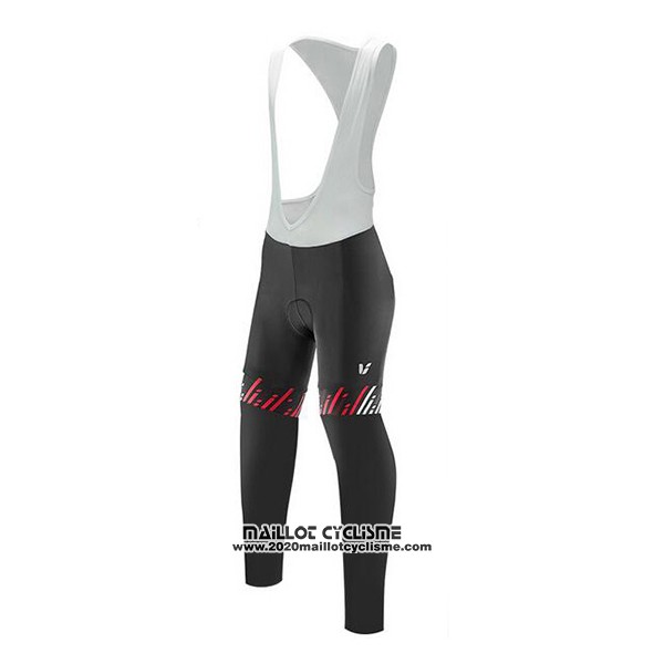 2017 Maillot Ciclismo Liv Rouge Manches Longues et Cuissard