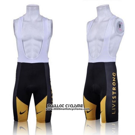 2011 Maillot Ciclismo Livestrong Jaune Manches Courtes et Cuissard
