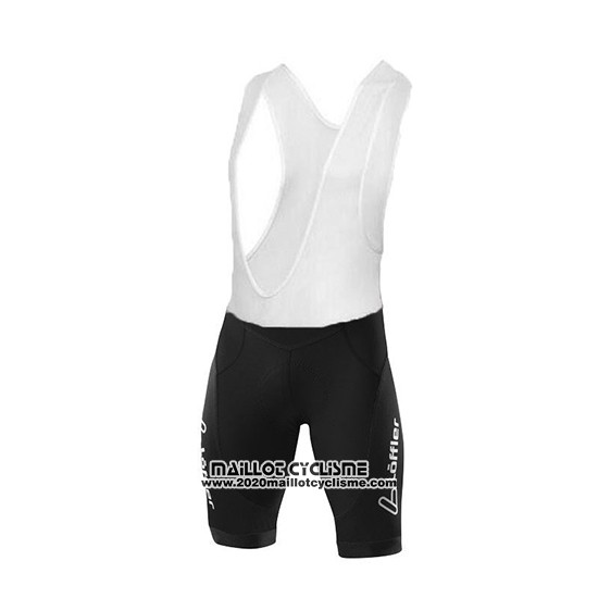 2018 Maillot Ciclismo Loffler Noir Gris Manches Courtes et Cuissard