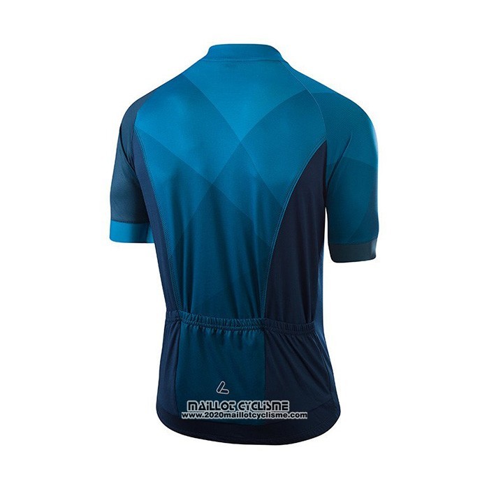 2021 Maillot Cyclisme Loffler Bleu Manches Courtes et Cuissard
