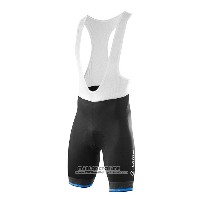 2022 Maillot Cyclisme Loffler Bleu Clair Bleu Manches Courtes et Cuissard