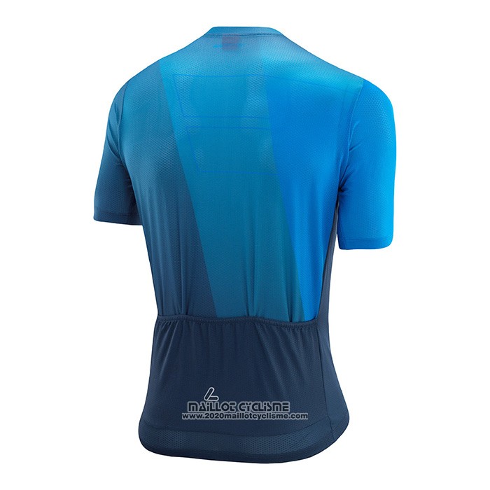 2022 Maillot Cyclisme Loffler Bleu Manches Courtes et Cuissard