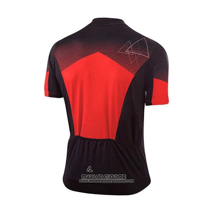 2022 Maillot Cyclisme Loffler Rouge Manches Courtes et Cuissard