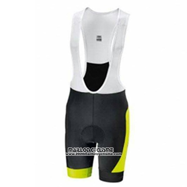 2017 Maillot Ciclismo Look Noir et Vert Manches Courtes et Cuissard