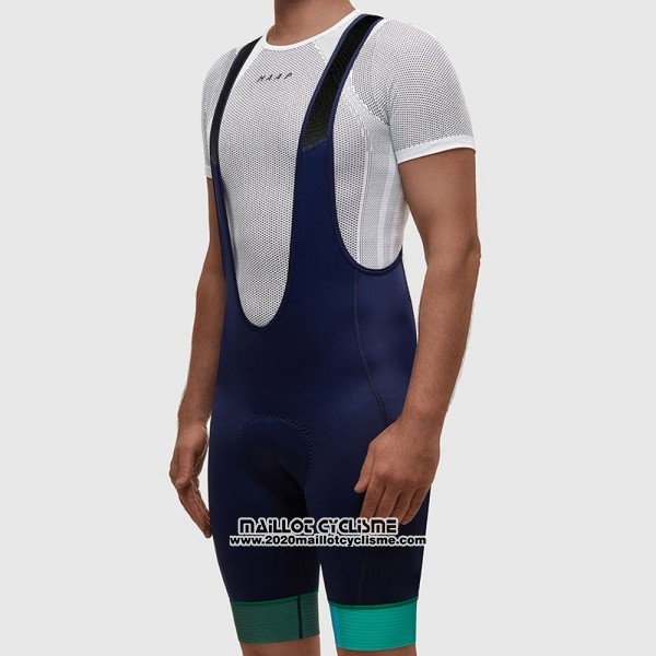 2017 Maillot Ciclismo MAAP Bleu et Azur Manches Courtes et Cuissard