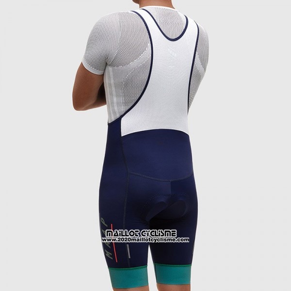 2017 Maillot Ciclismo MAAP Gris et Azur Manches Courtes et Cuissard