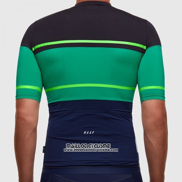 2017 Maillot Ciclismo MAAP Segment Pro Noir et Vert Manches Courtes et Cuissard