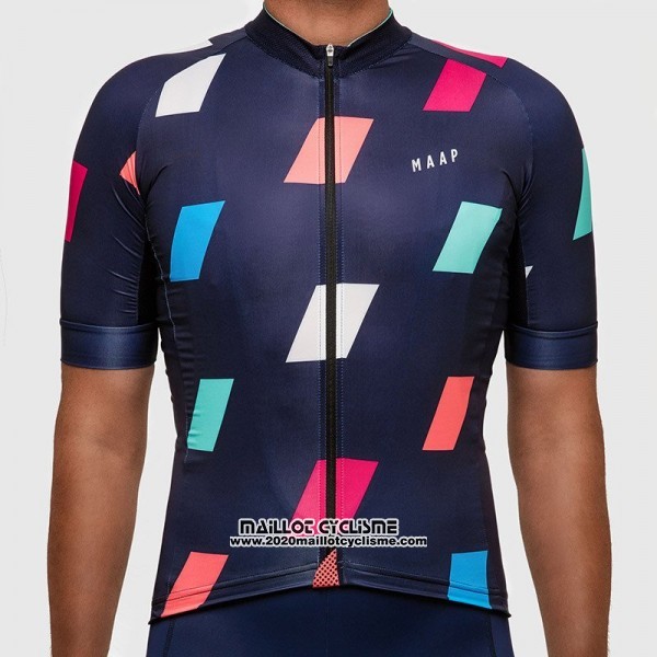 2017 Maillot Ciclismo MAAP Tilt Noir Manches Courtes et Cuissard