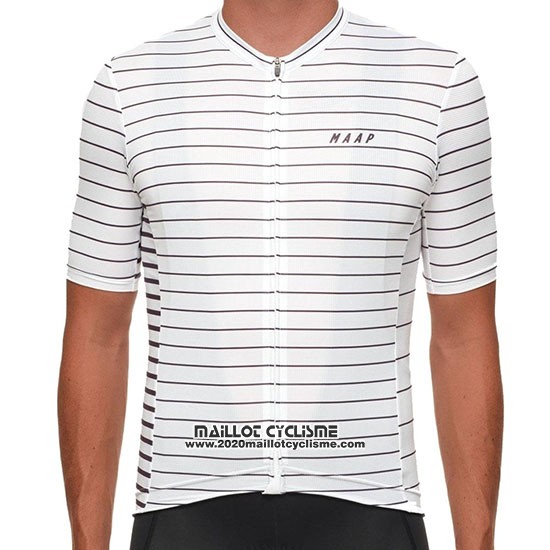 2019 Maillot Ciclismo MAAP Movement Blanc Manches Courtes et Cuissard