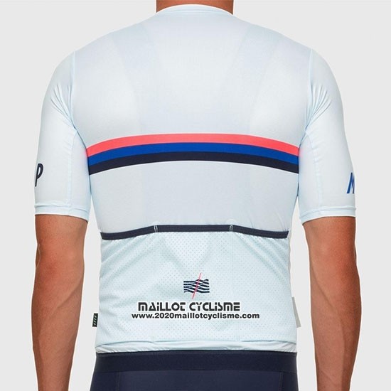 2019 Maillot Ciclismo MAAP Nationals Blanc Manches Courtes et Cuissard