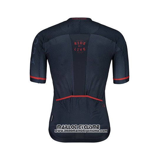 2018 Maillot Ciclismo Maloja Pushbikersm Noir Manches Courtes et Cuissard