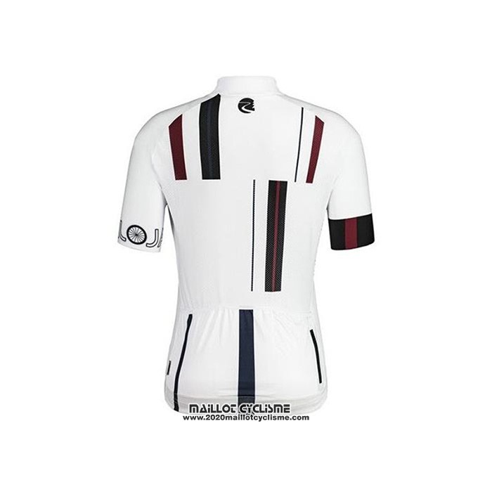2020 Maillot Ciclismo Maloja Noir Blanc Manches Courtes et Cuissard