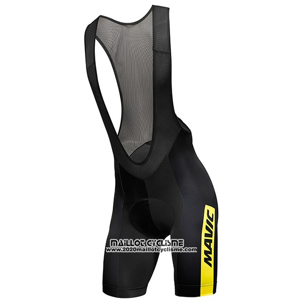 2017 Maillot Ciclismo Mavic Rouge et Noir Manches Courtes et Cuissard