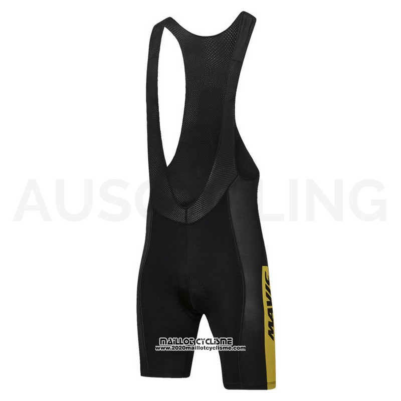 2018 Maillot Ciclismo Mavic Noir Manches Courtes et Cuissard